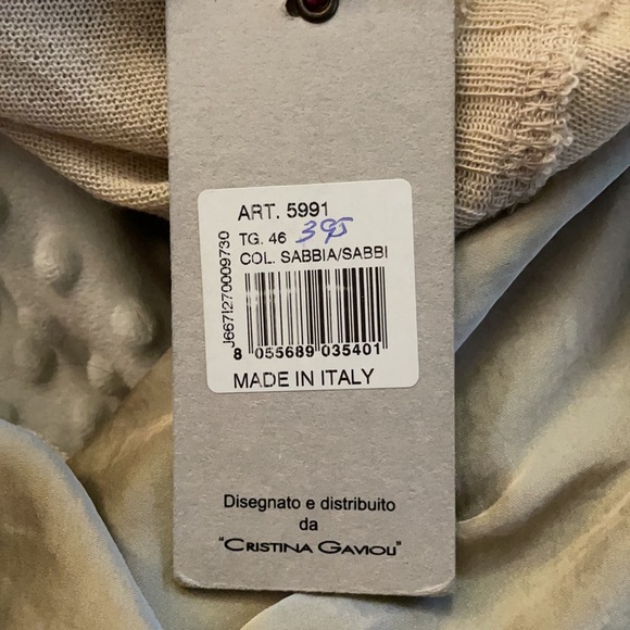 Cristina Gaviou Italian Alpaca Wool Dress NWT - Picture 7 of 8